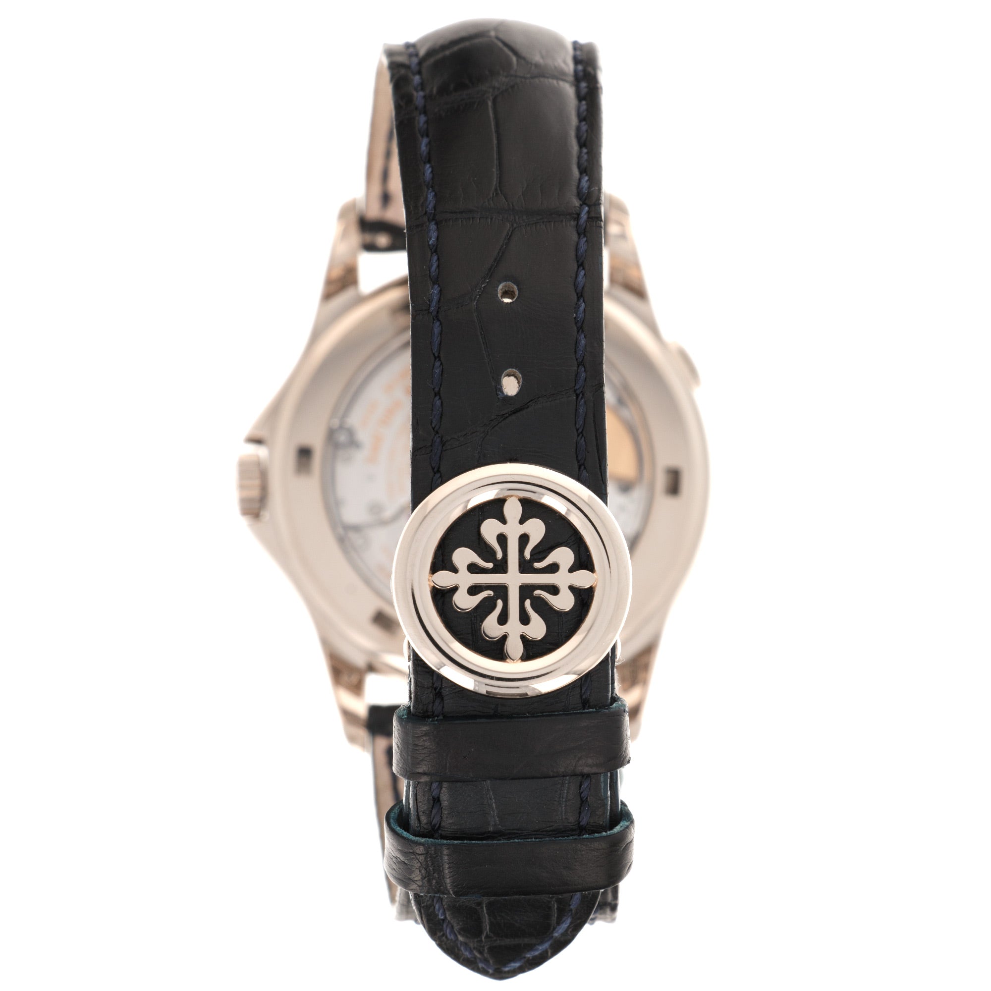 Patek Philippe - Patek Philippe White Gold World Time Watch Ref. 5130, Retailed by Tiffany & Co. - The Keystone Watches