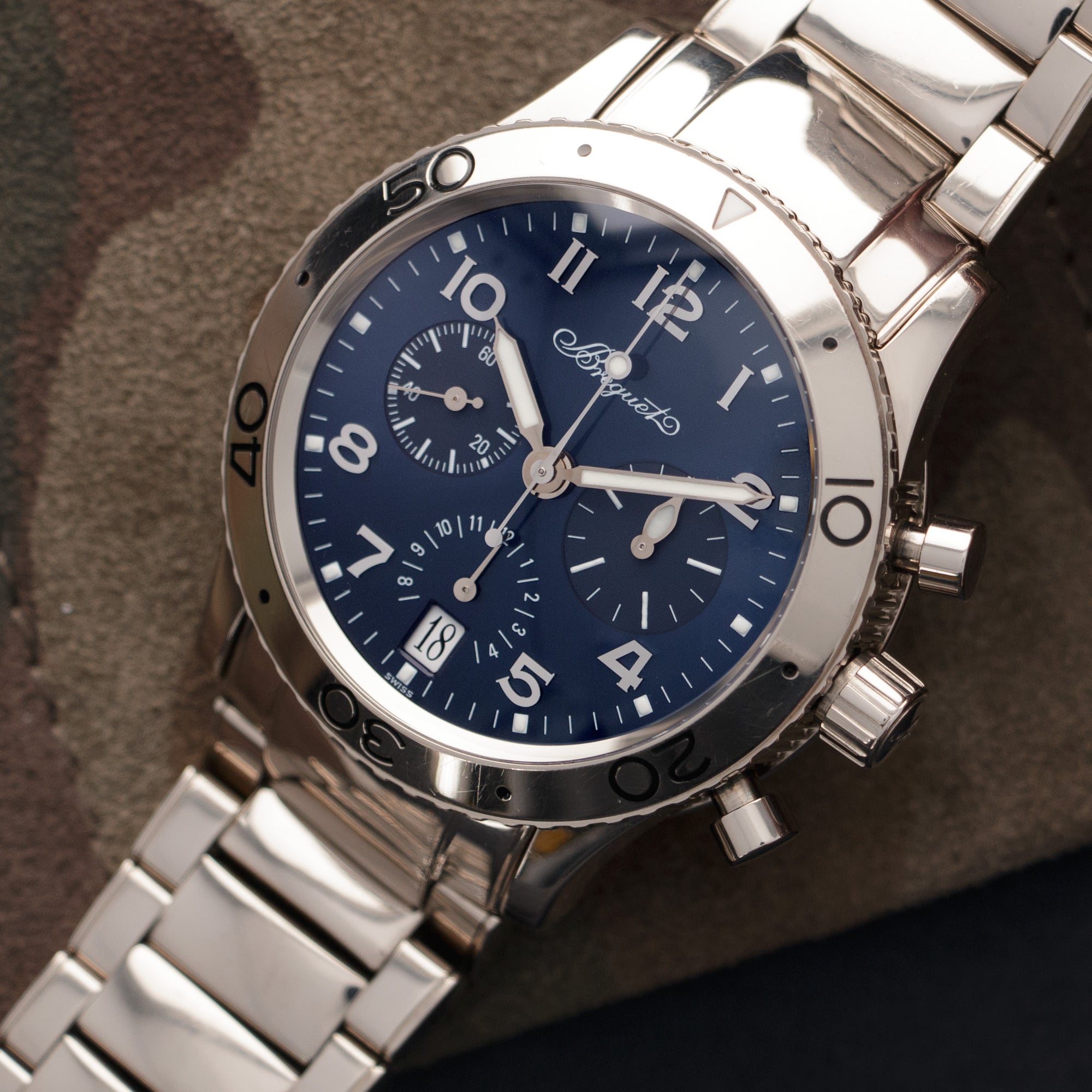 Breguet - Breguet White Gold Type XX Transatlantique Watch - The Keystone Watches