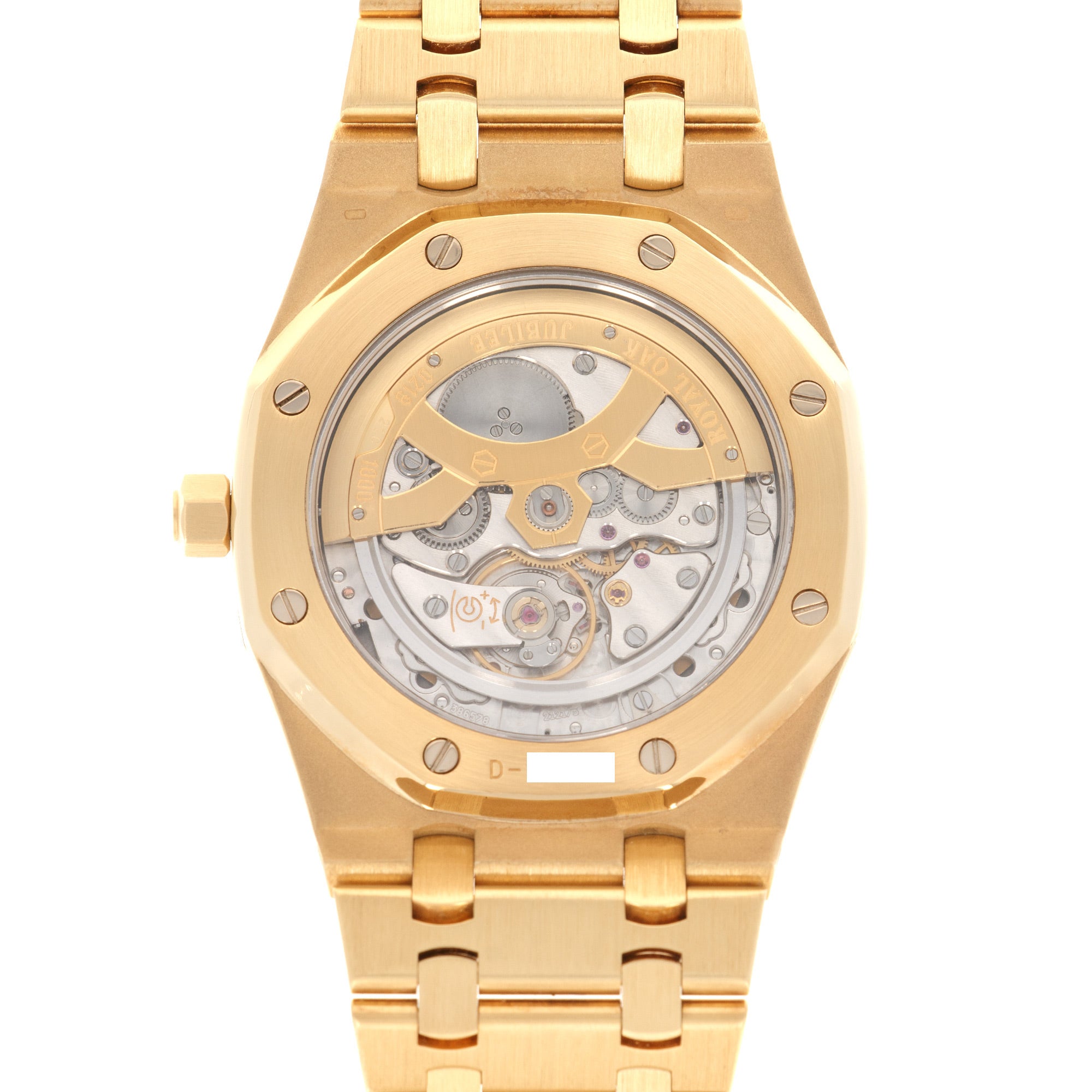 Audemars Piguet - Audemars Piguet Yellow Gold Jumbo Royal Oak Anniversary Watch Ref. 14802 - The Keystone Watches