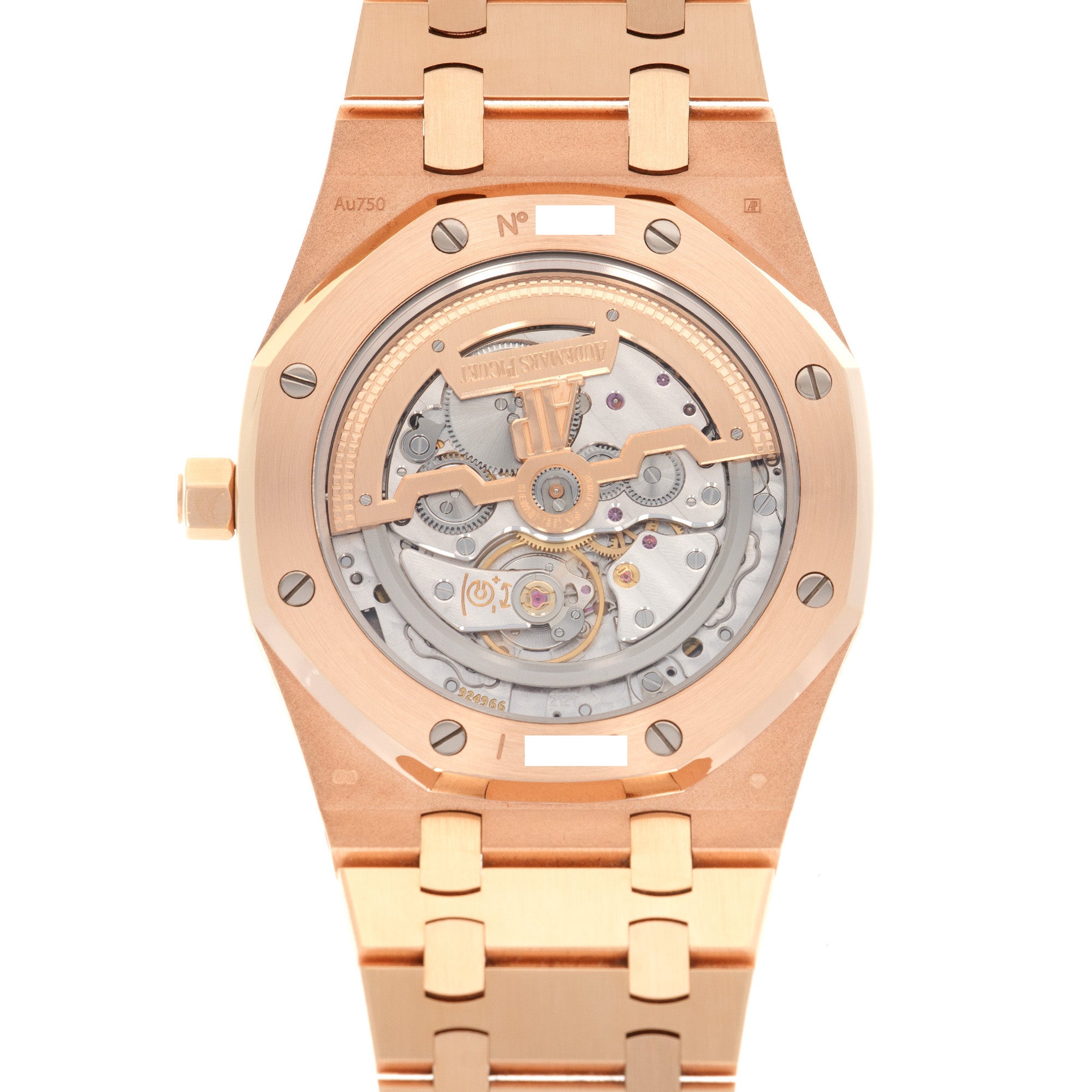 Audemars Piguet - Audemars Piguet Rose Gold Royal Oak Ultra-Thin Watch Ref. 15202 - The Keystone Watches