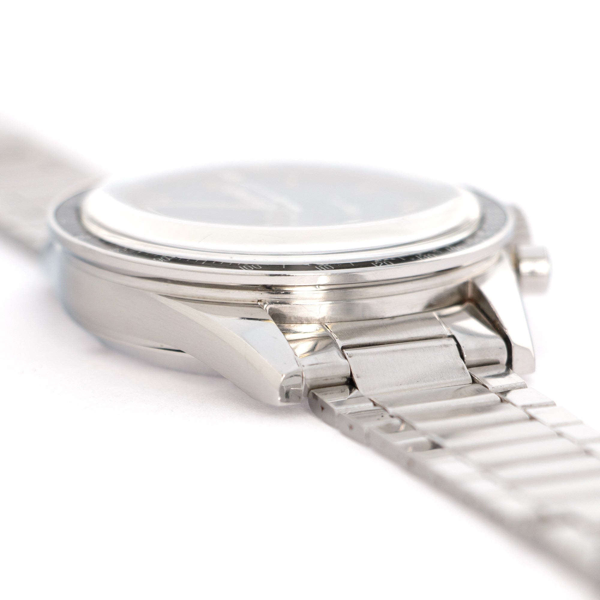 Omega - Omega Speedmaster Chronograph Ed White Watch Ref. 105.003 - The Keystone Watches