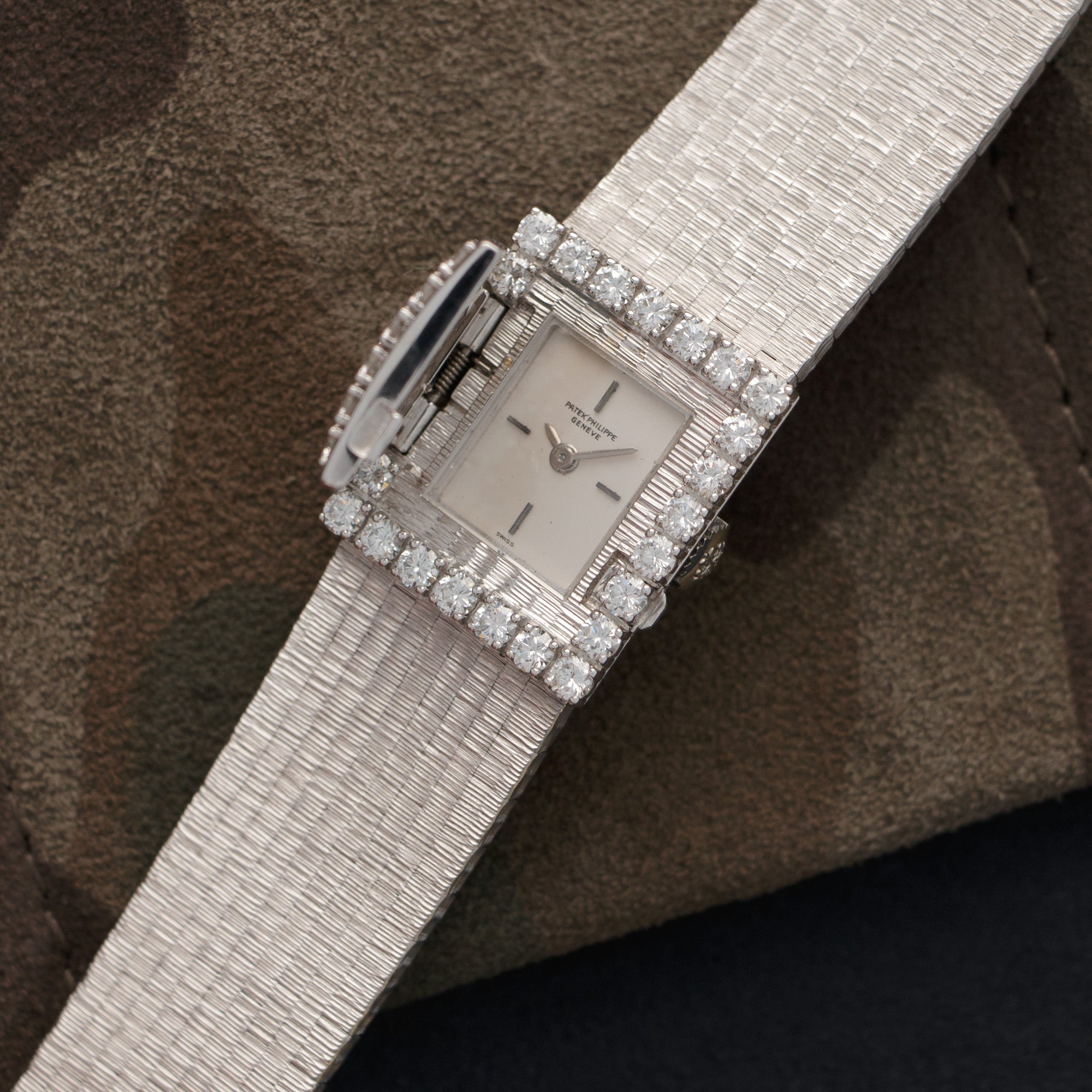 Patek Philippe - Patek Philippe White Gold Diamond Watch, Ref. 3366 - The Keystone Watches