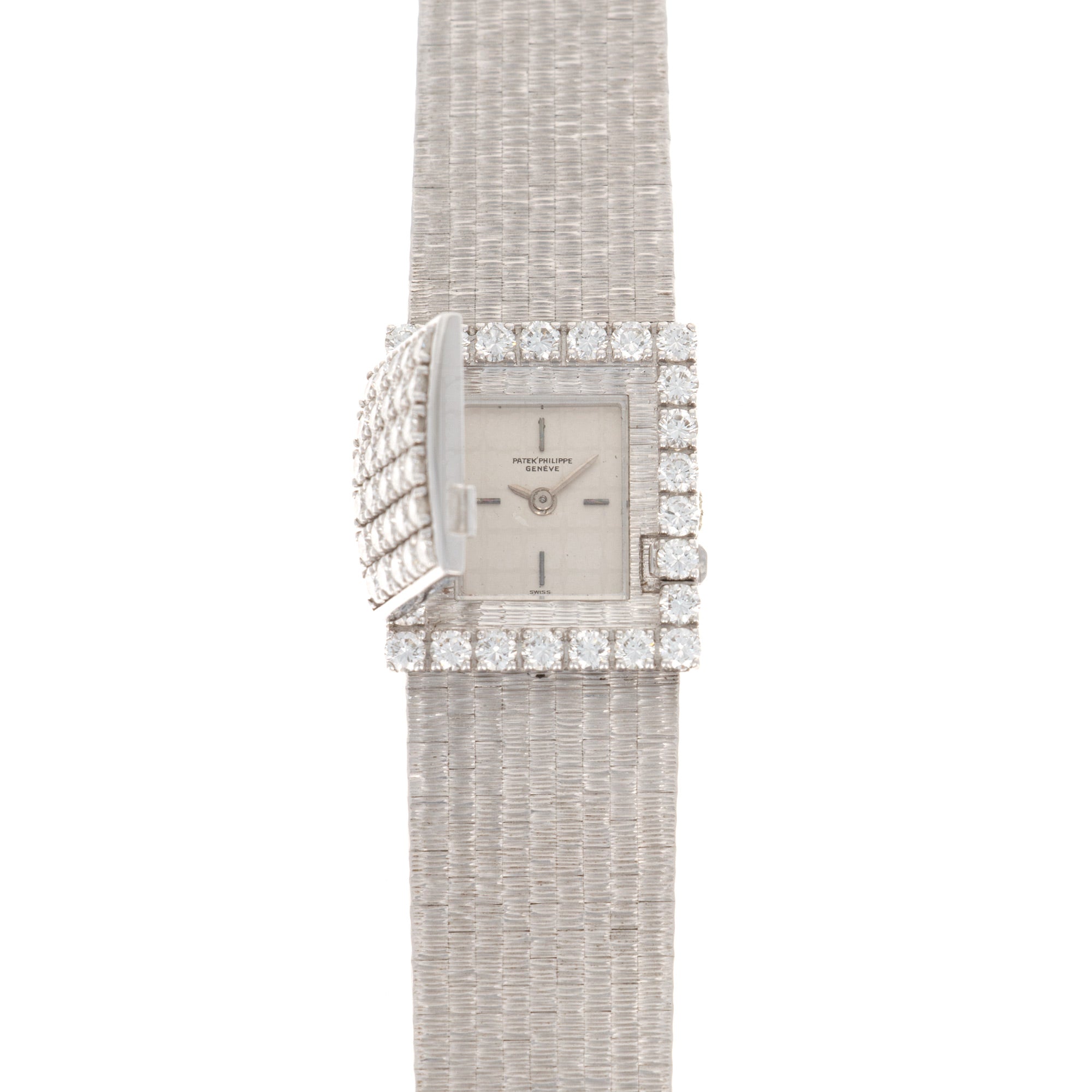 Patek Philippe - Patek Philippe White Gold Diamond Watch, Ref. 3366 - The Keystone Watches