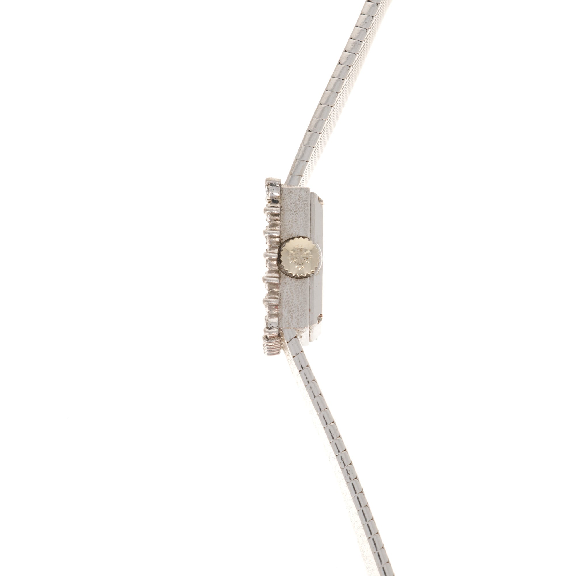 Patek Philippe - Patek Philippe White Gold Diamond Bezel ladies Watch Ref. 3285/49 - The Keystone Watches