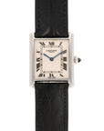 Cartier - Cartier Platinum Tank Classic Watch - The Keystone Watches