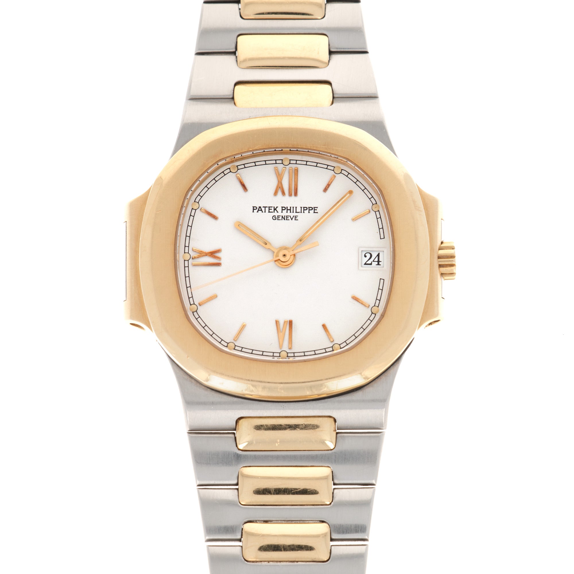 Patek Philippe - Patek Philippe Two-Tone Nautilus Automatic Watch Ref. 3800 - The Keystone Watches