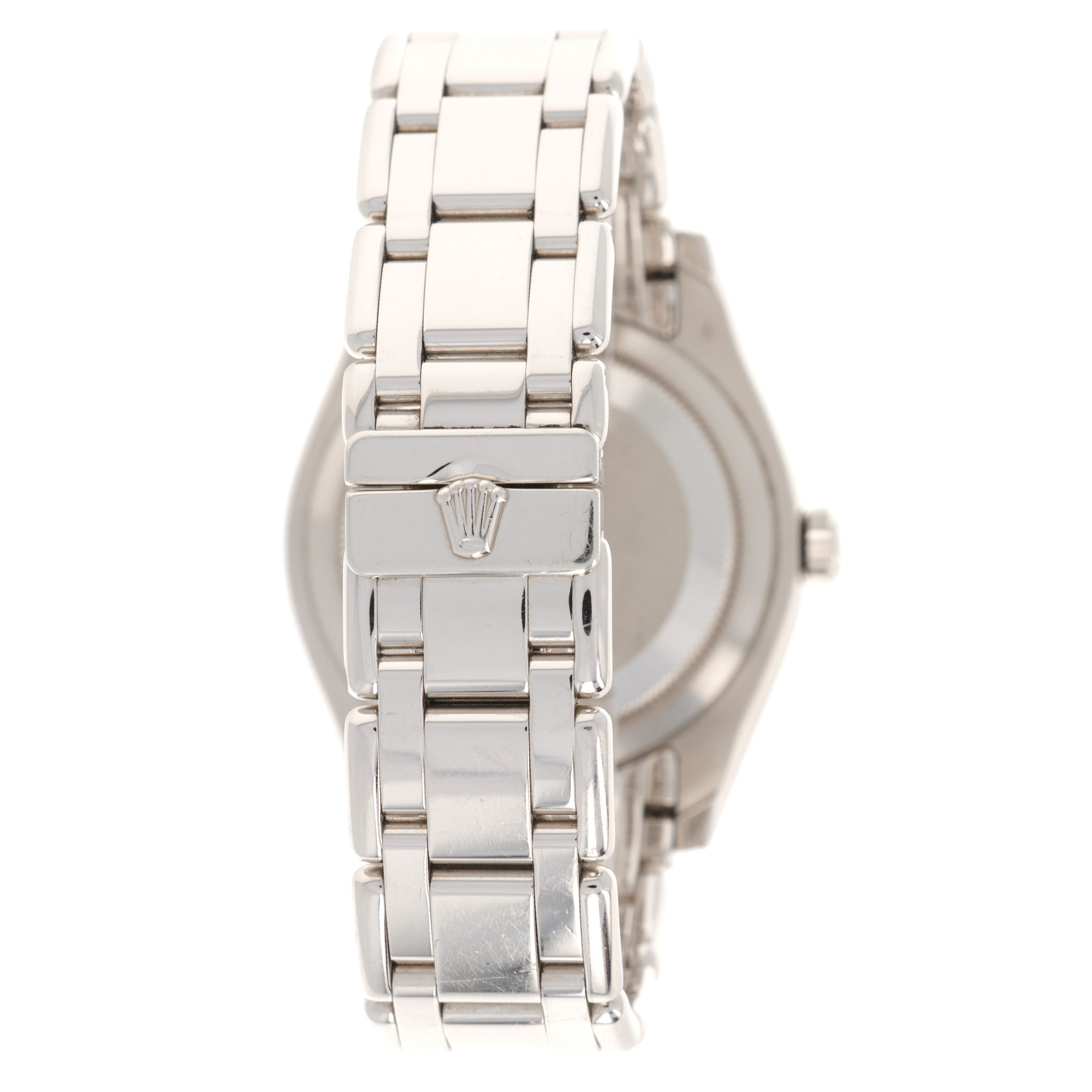Rolex - Rolex Platinum Day-Date Masterpiece Baguette Diamond Watch Ref. 18946 - The Keystone Watches