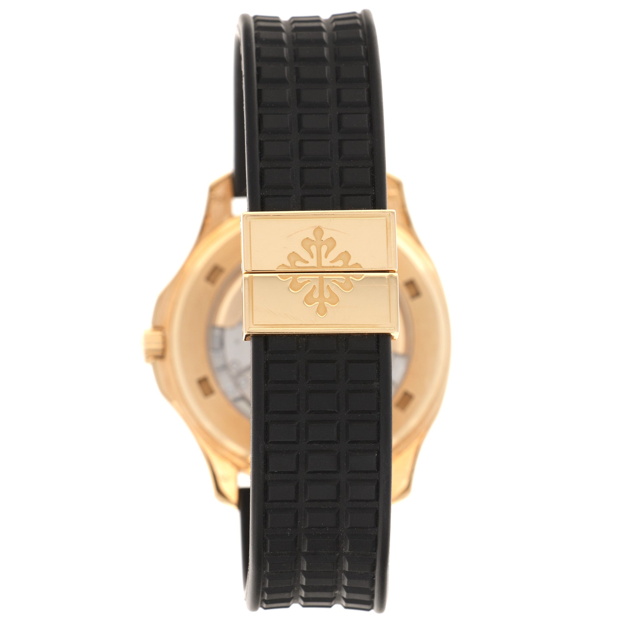 Patek Philippe - Patek Philippe Yellow Gold Jumbo Aquanaut Watch Ref. 5065 - The Keystone Watches