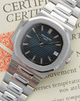 Patek Philippe - Patek Philippe Nautilus Watch Ref. 3800, with Original Box and Papers - The Keystone Watches