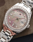 Rolex - Rolex Platinum Day-Date Masterpiece Diamond Watch Ref. 18946 - The Keystone Watches