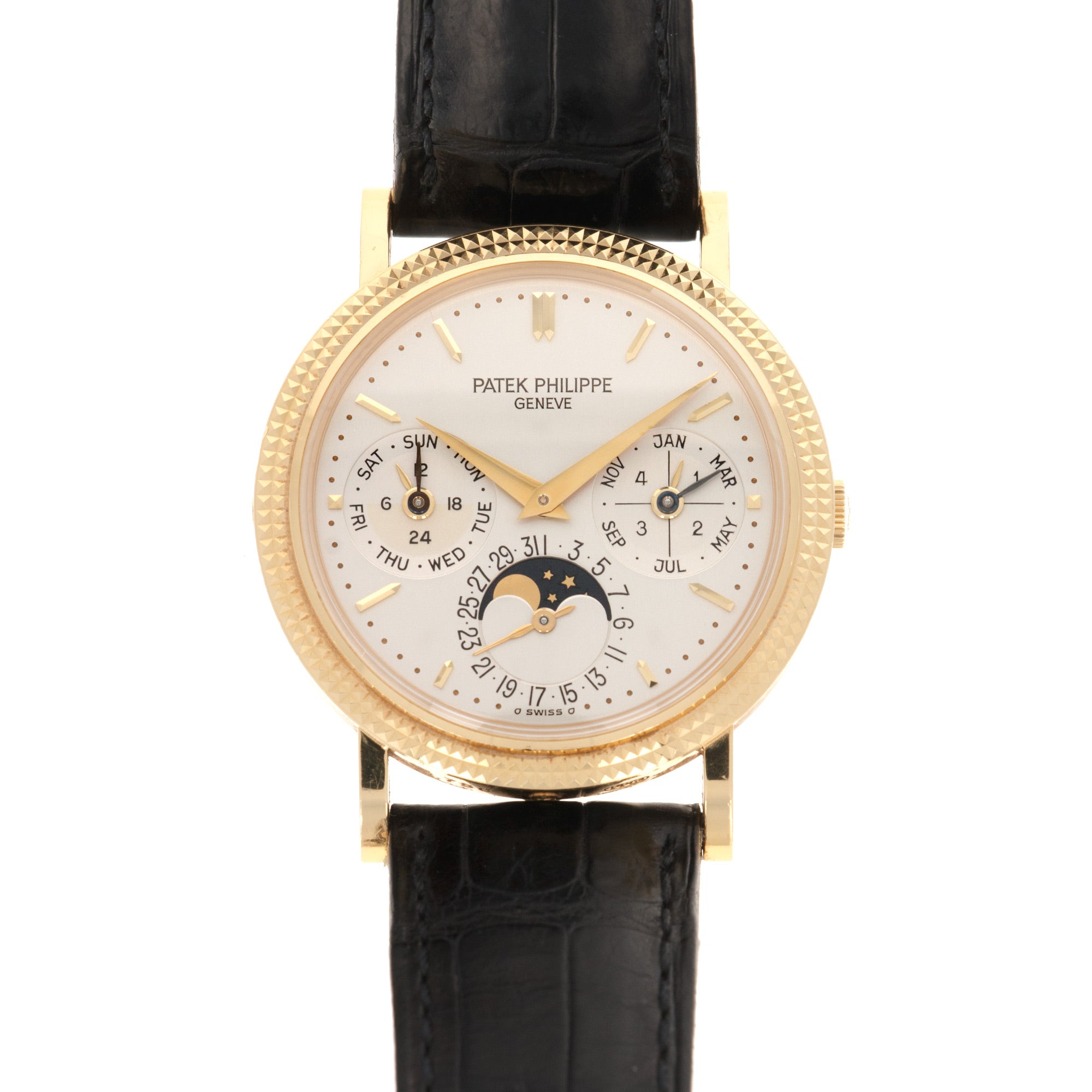 Patek Philippe - Patek Philippe Yellow Gold Perpetual Calendar Automatic Watch Ref. 5039 - The Keystone Watches