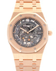 Audemars Piguet - Audemars Piguet Rose Gold Royal Oak Openworked Skeleton Watch Ref. 15204 - The Keystone Watches