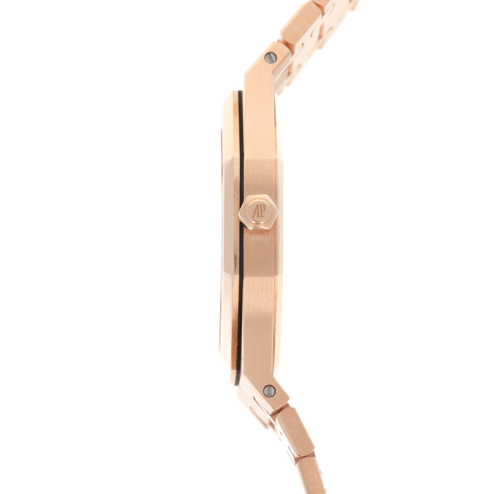 Audemars Piguet - Audemars Piguet Rose Gold Royal Oak Openworked Skeleton Watch Ref. 15204 - The Keystone Watches