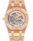 Audemars Piguet - Audemars Piguet Rose Gold Royal Oak Openworked Skeleton Watch Ref. 15204 - The Keystone Watches