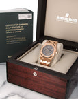 Audemars Piguet - Audemars Piguet Rose Gold Royal Oak Openworked Skeleton Watch Ref. 15204 - The Keystone Watches