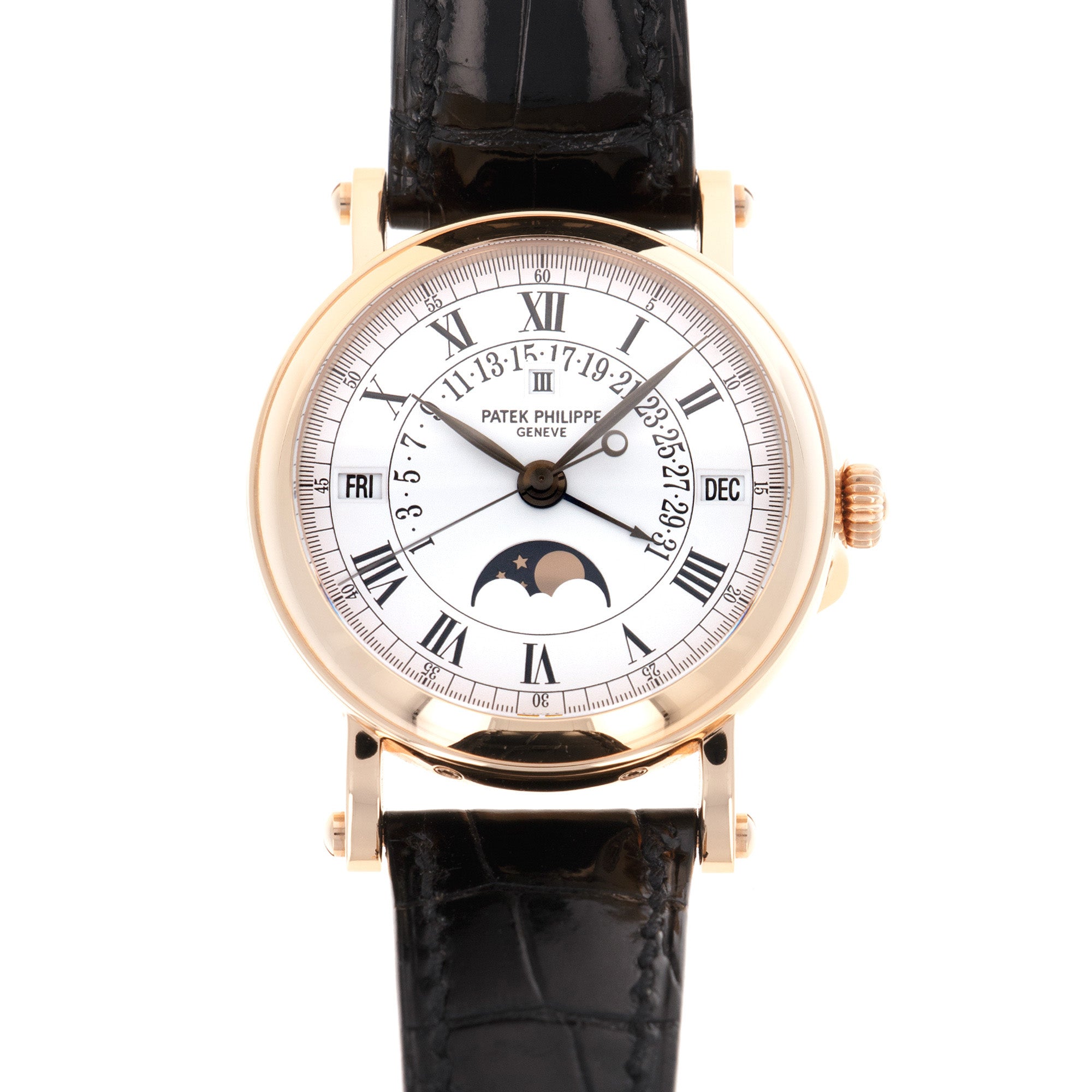 Patek Philippe - Patek Philippe Rose Gold Perpetual Calendar Retrograde Watch Ref. 5059 - The Keystone Watches