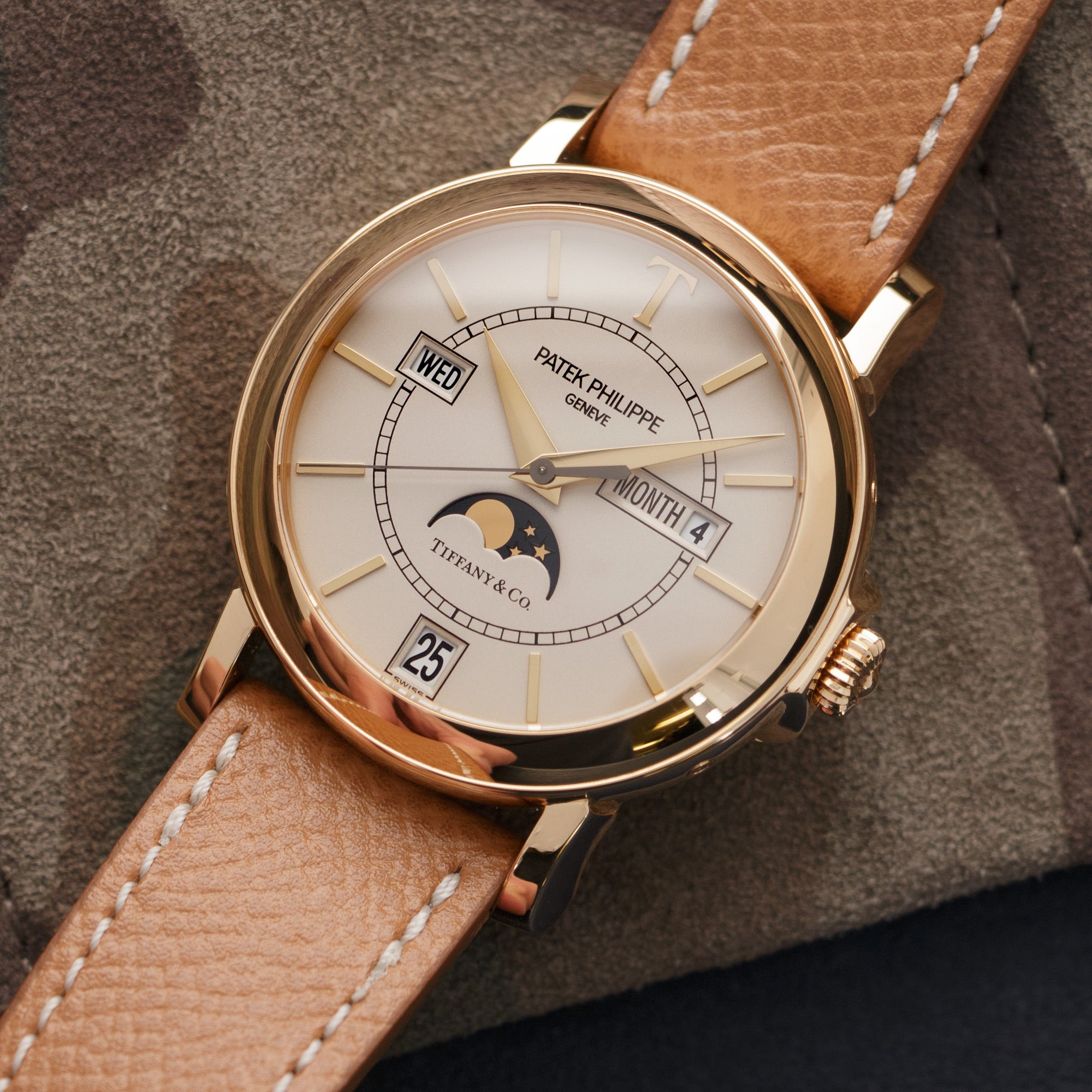 Patek Philippe - Patek Philippe Yellow Gold Annual Calendar Limited Edition for Tiffany & Co. - The Keystone Watches