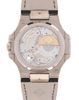 Patek Philippe - Patek Philippe White Gold Nautilus Moonphase Watch Ref. 5712 - The Keystone Watches