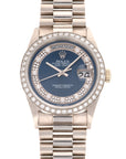 Rolex - Rolex White Gold Day-Date Diamond Watch Ref. 18049 - The Keystone Watches