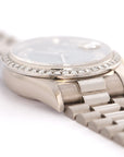 Rolex - Rolex White Gold Day-Date Diamond Watch Ref. 18049 - The Keystone Watches
