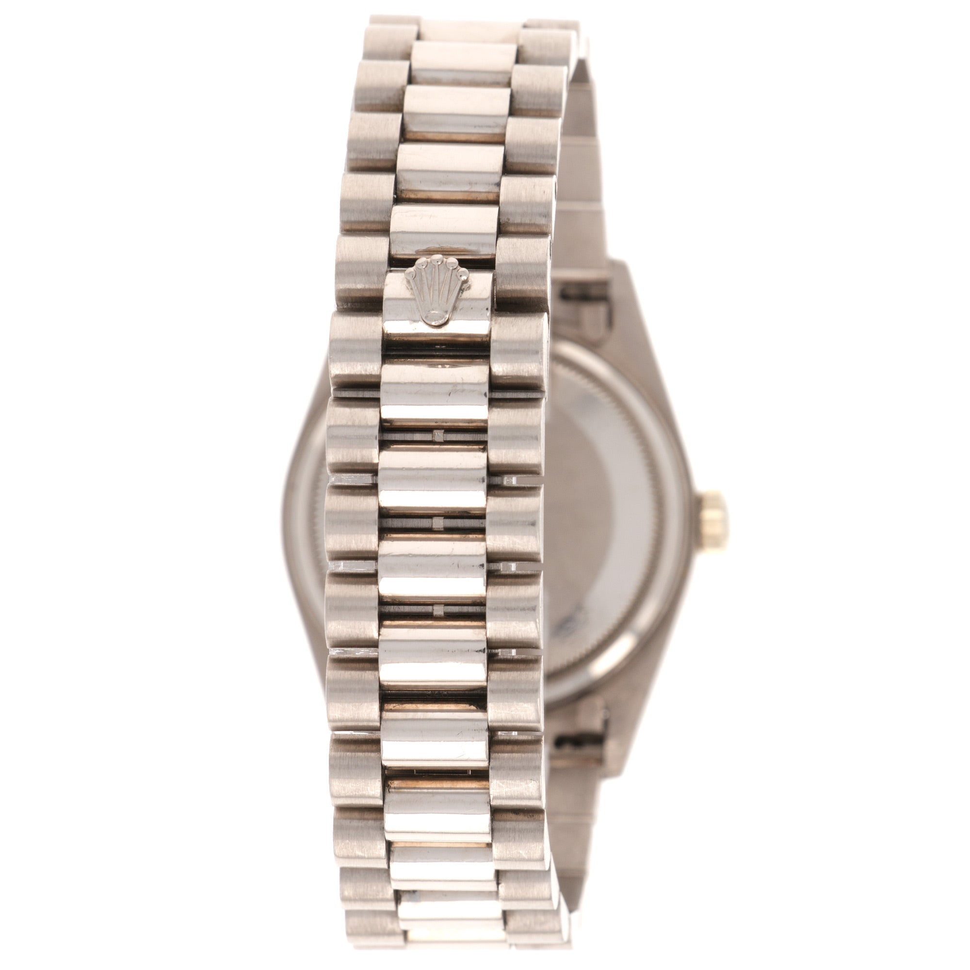 Rolex - Rolex White Gold Day-Date Diamond Watch Ref. 18049 - The Keystone Watches