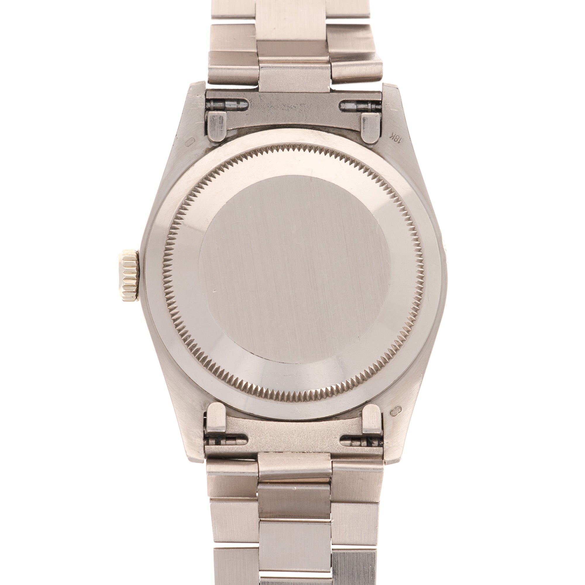 Rolex - Rolex White Gold Day-Date Diamond & Sapphire Watch Ref. 18389 - The Keystone Watches