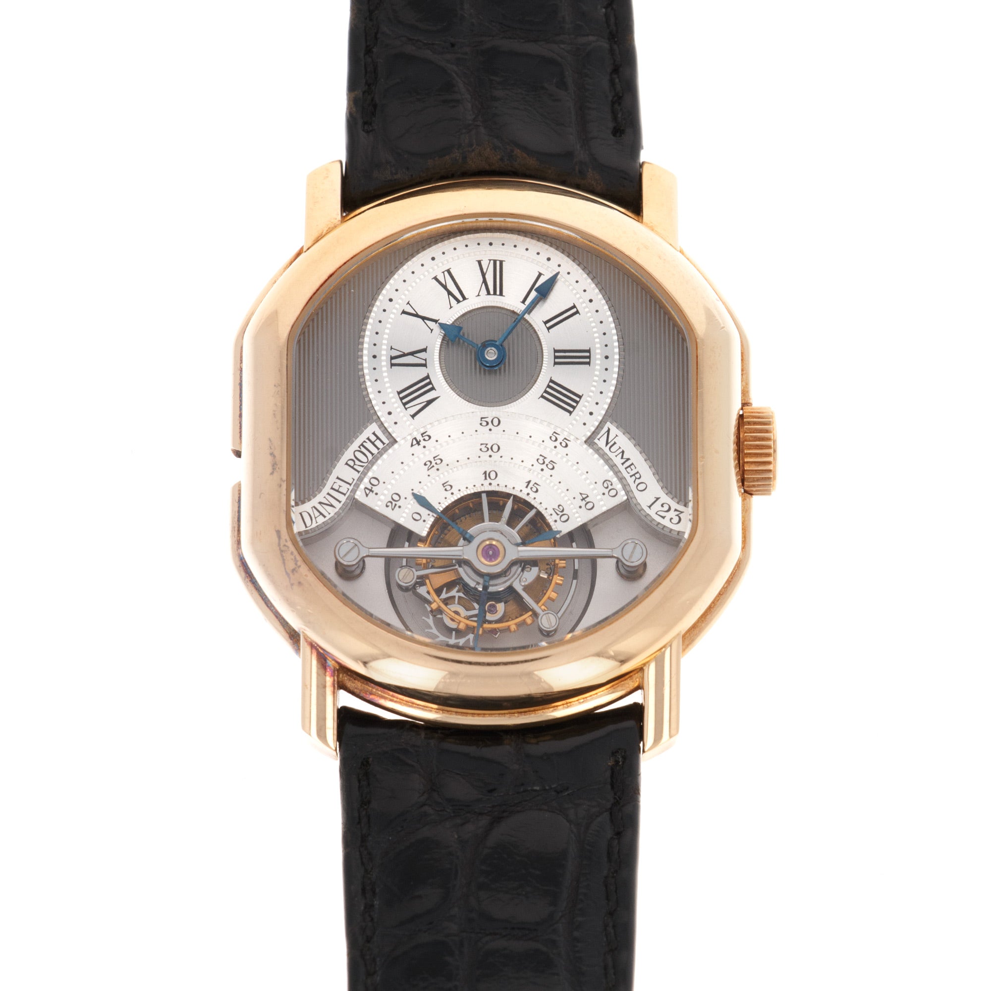 Daniel Roth - Daniel Roth Yellow Gold 8-Tourbillon Watch - The Keystone Watches