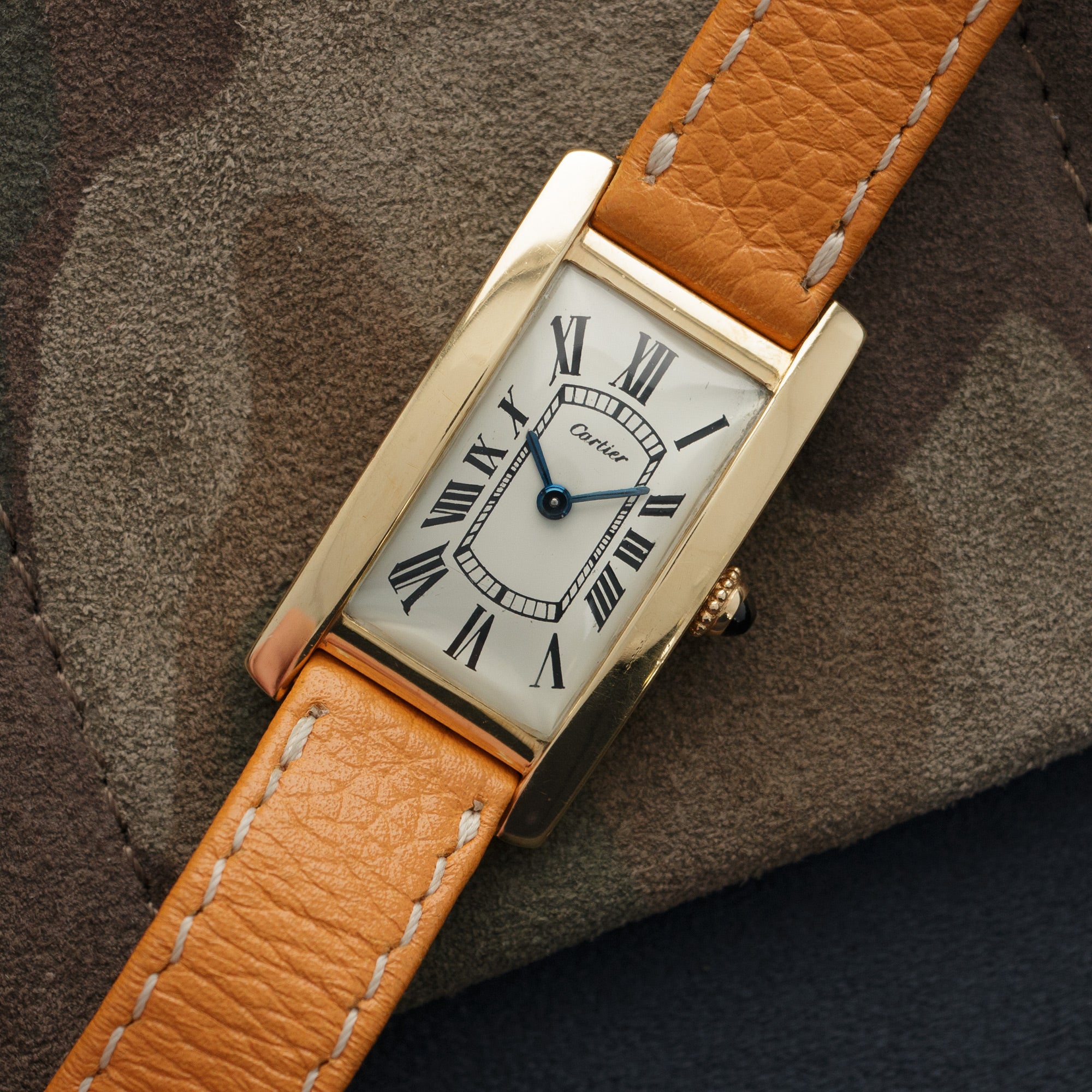 Cartier - Cartier Yellow Gold Tank Cintree London Watch - The Keystone Watches