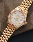 Rolex - Rolex Yellow Gold Datejust Diamond Ruby Watch Ref. 79068 - The Keystone Watches