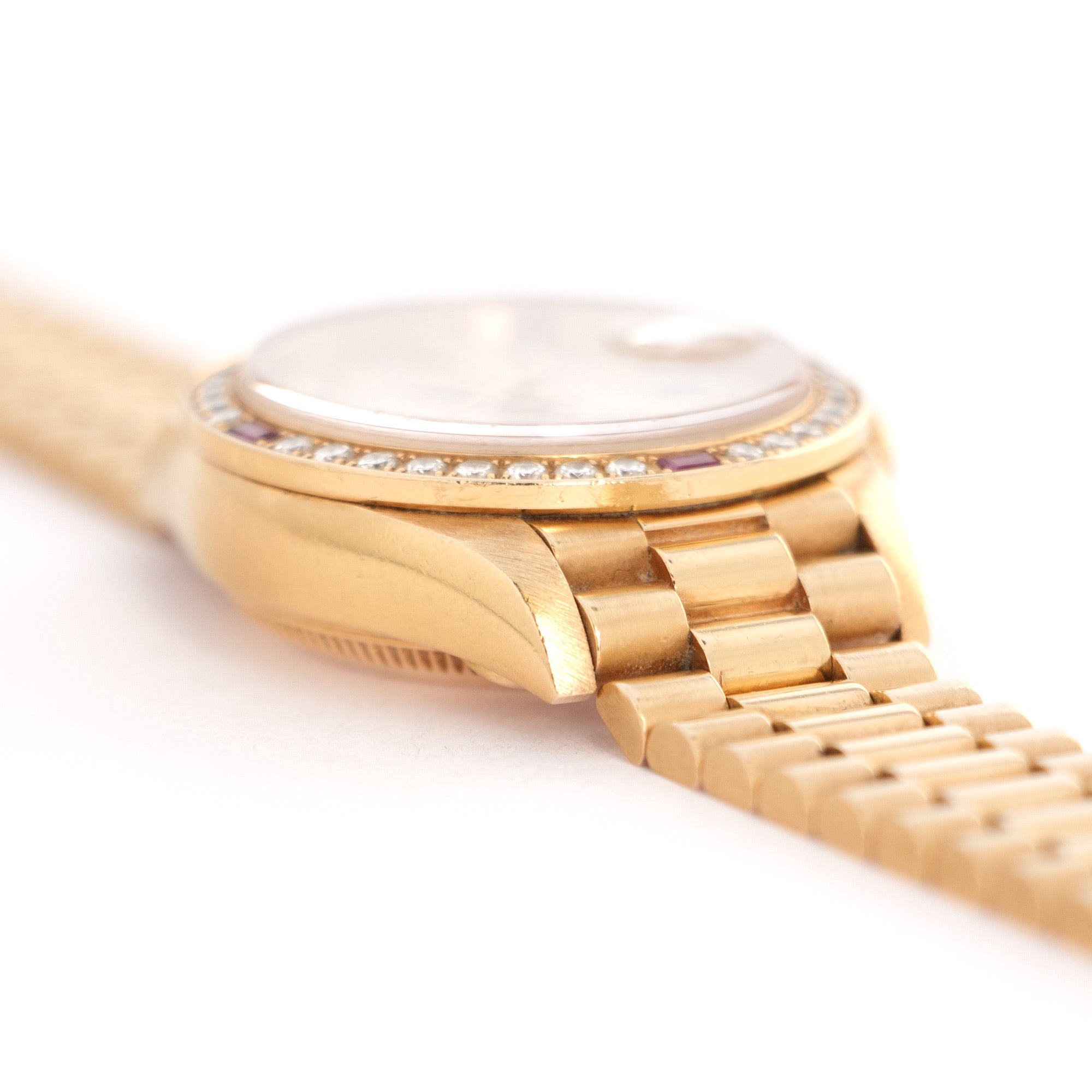 Rolex - Rolex Yellow Gold Datejust Diamond Ruby Watch Ref. 79068 - The Keystone Watches