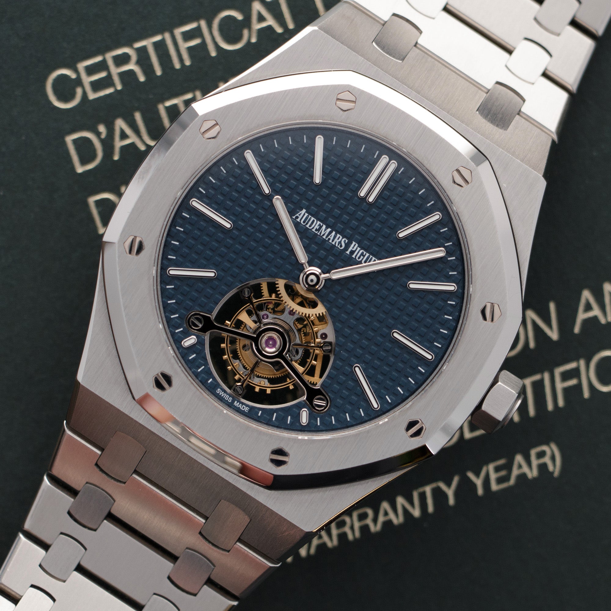 Audemars Piguet - Audemars Piguet Royal Oak Tourbillon Extra-Thin Ref. 26510 - The Keystone Watches