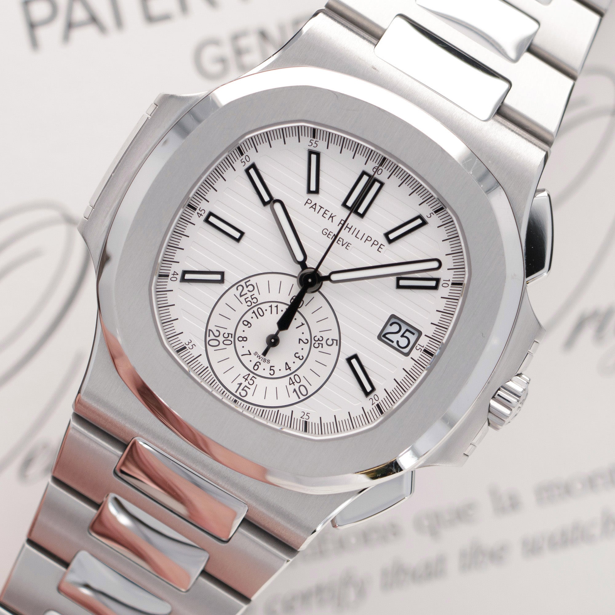 Patek Philippe - Patek Philippe Nautilus Chronograph Watch Ref. 5980 - The Keystone Watches