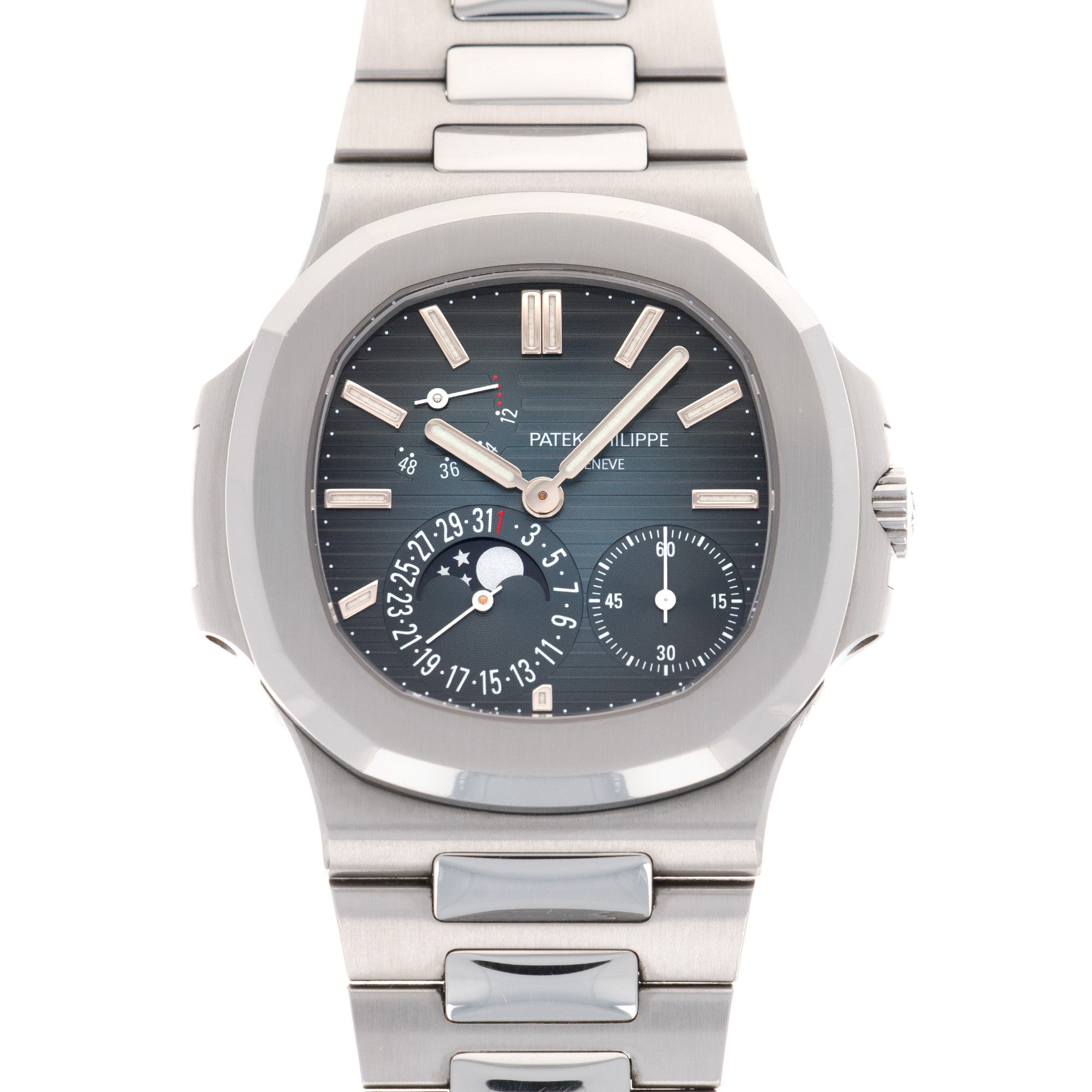 Patek Philippe - Patek Philippe Nautilus Moonphase Watch Ref. 5712 - The Keystone Watches