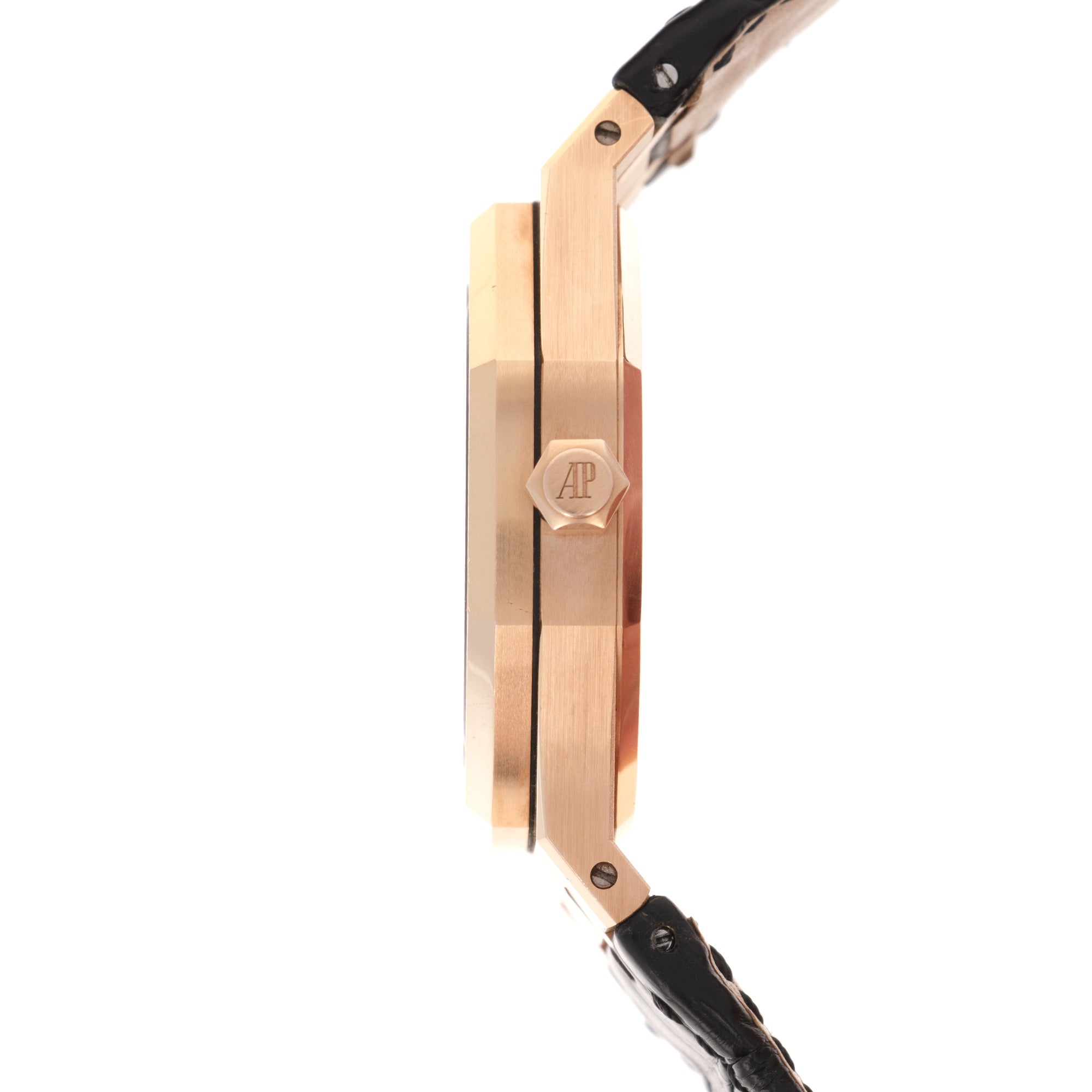 Audemars Piguet - Audemars Piguet Rose Gold Royal Oak Dual Time Watch Ref. 26120 - The Keystone Watches