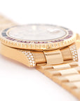 Rolex - Rolex Yellow Gold GMT-Master II Diamond Sapphire Ruby Watch Ref. 116758 - The Keystone Watches