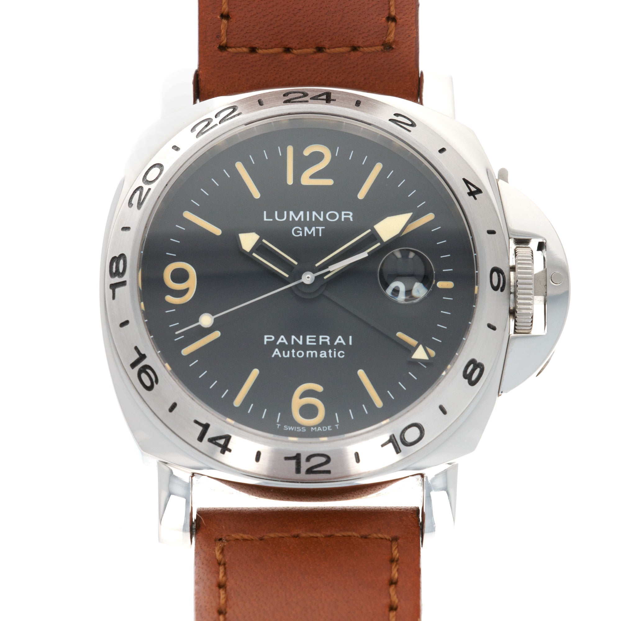 Panerai Luminor GMT PAM23 Steel The Keystone Watches