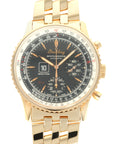 Breitling - Breitling Yellow Gold Montbrilliant Spatiographe Watch - The Keystone Watches