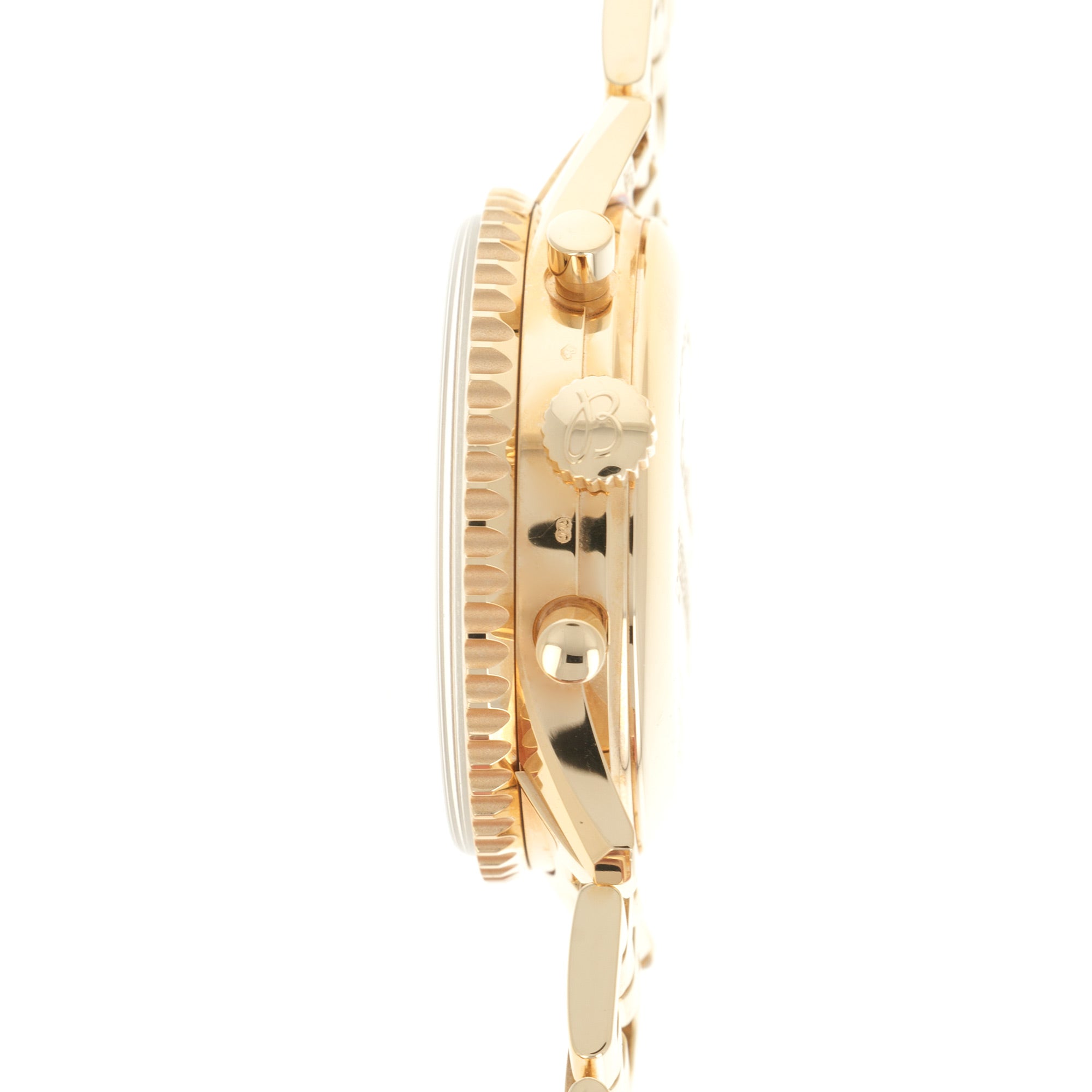 Breitling - Breitling Yellow Gold Montbrilliant Spatiographe Watch - The Keystone Watches