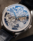 IWC - IWC Platinum Portuguese Skeletonizsed Minute Repeater Watch - The Keystone Watches