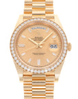 Rolex - Rolex Yellow Gold Day-Date Diamond Watch Ref. 228348 - The Keystone Watches
