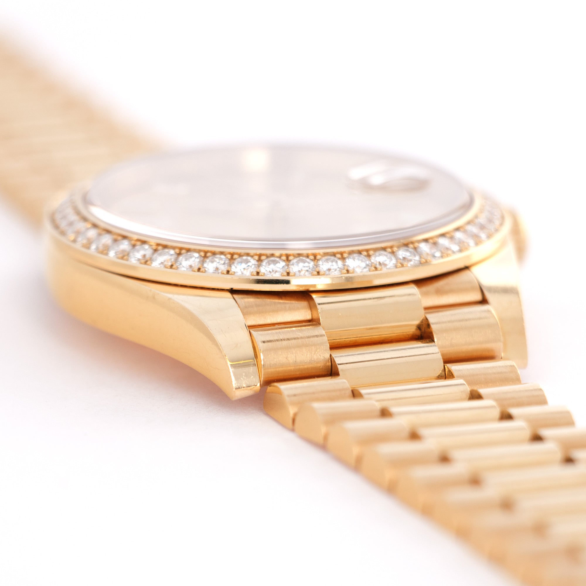 Rolex - Rolex Yellow Gold Day-Date Diamond Watch Ref. 228348 - The Keystone Watches