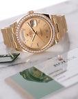 Rolex - Rolex Yellow Gold Day-Date Diamond Watch Ref. 228348 - The Keystone Watches