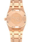 Audemars Piguet - Audemars Piguet Rose Gold Royal Oak Diamond Watch Ref. 67651 - The Keystone Watches
