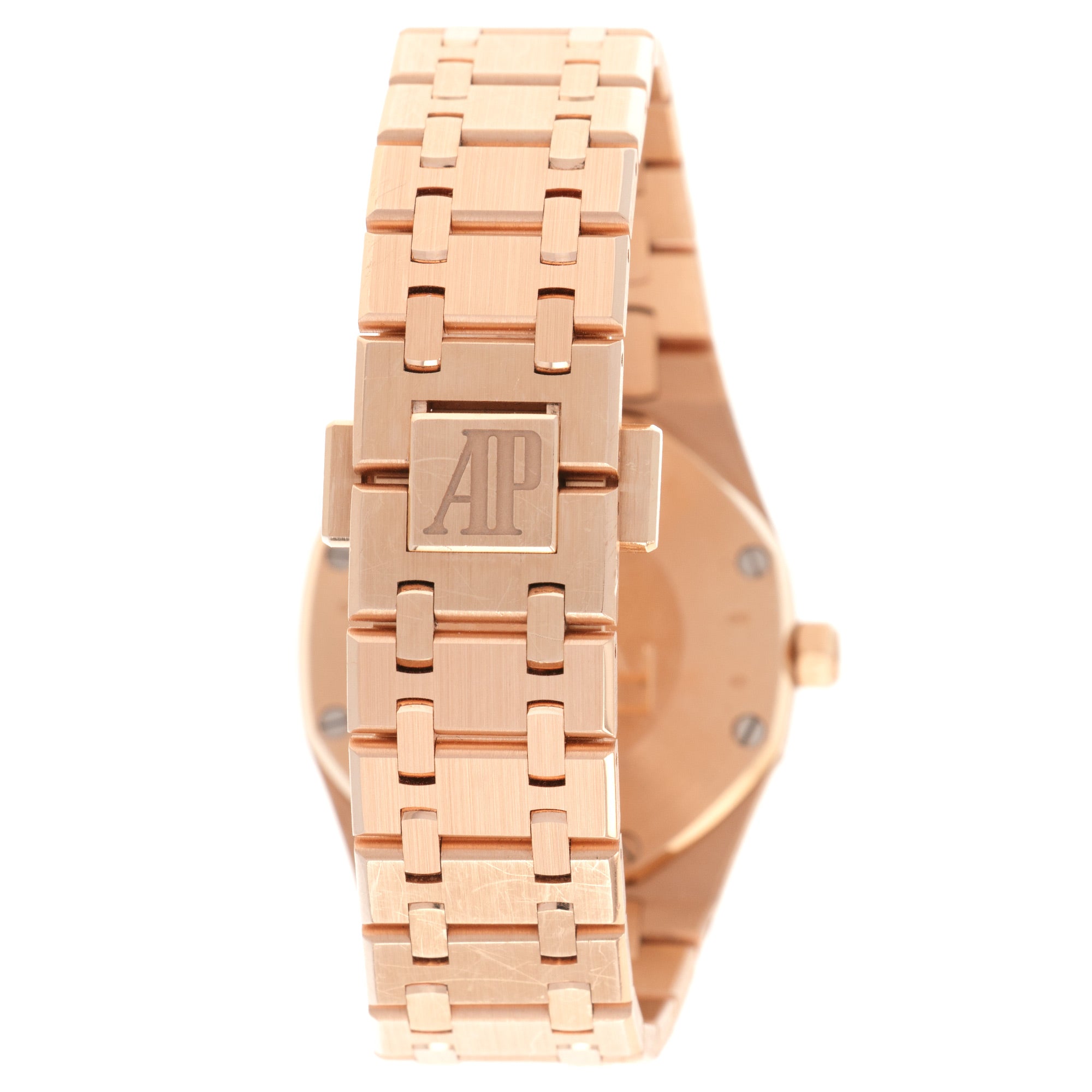 Audemars Piguet - Audemars Piguet Rose Gold Royal Oak Diamond Watch Ref. 67651 - The Keystone Watches