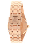 Audemars Piguet - Audemars Piguet Rose Gold Royal Oak Diamond Watch Ref. 67651 - The Keystone Watches