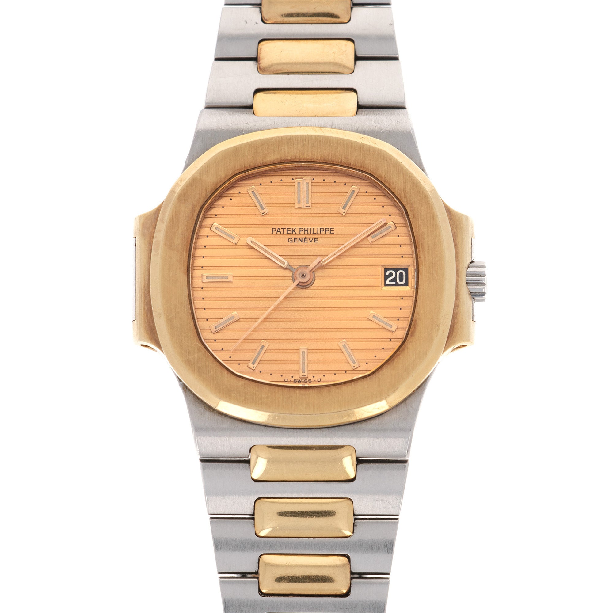Patek Philippe - Patek Philippe Two-Tone Nautilus Watch Ref. 3800 - The Keystone Watches