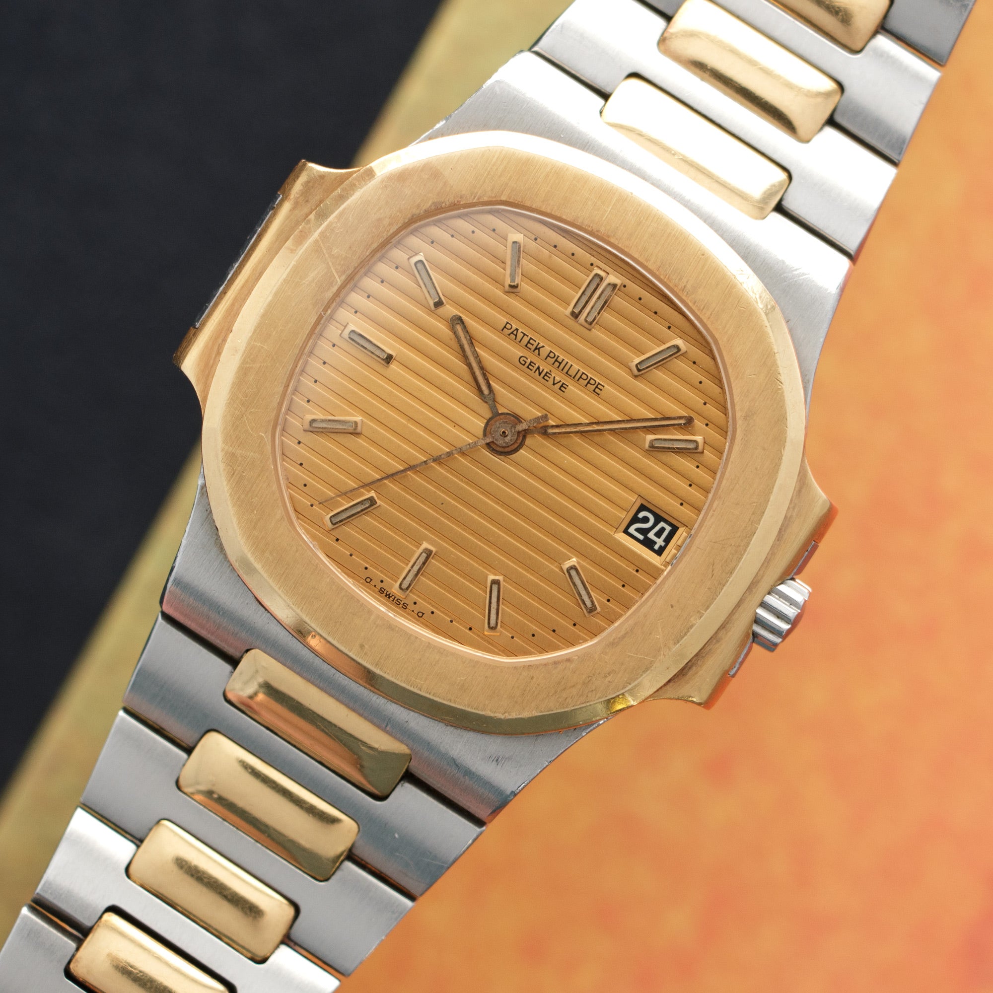 Patek Philippe - Patek Philippe Two-Tone Nautilus Watch Ref. 3800 - The Keystone Watches