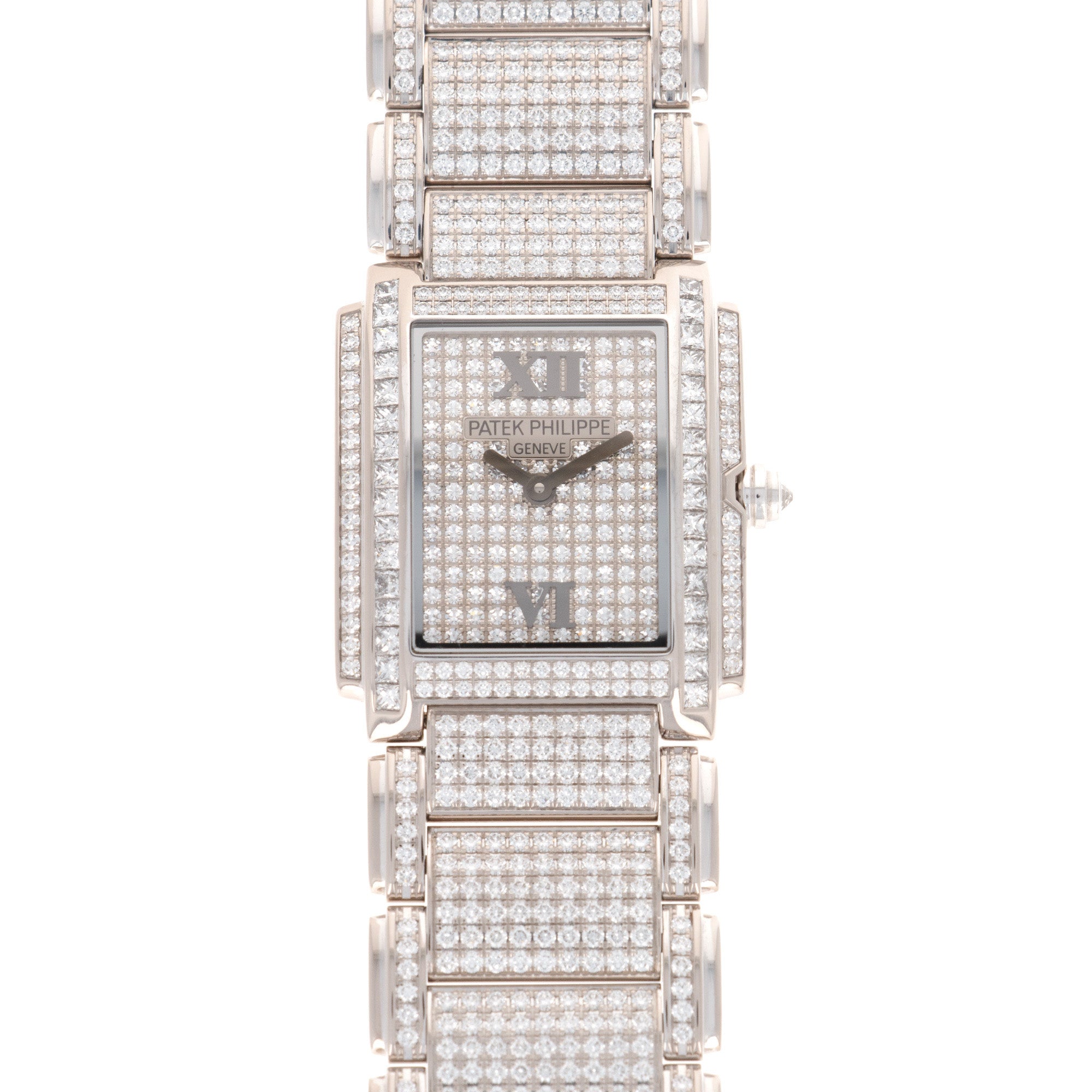Patek Philippe - Patek Philippe White Gold Twenty-4 All Diamond Watch Ref. 4910 - The Keystone Watches
