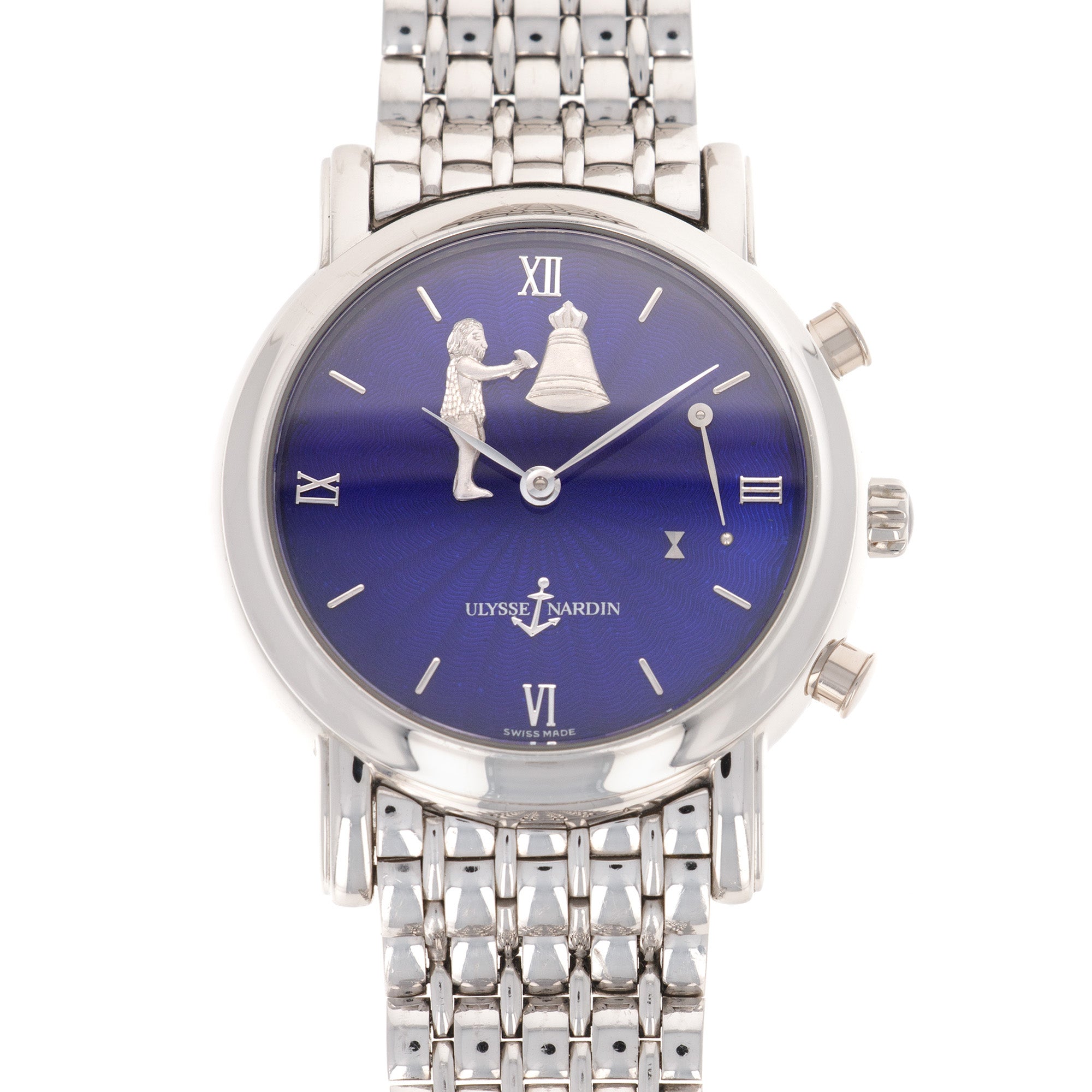 Ulysse Nardin - Ulysse Nardin Platinum Hour Striker Watch Ref. 759-20 - The Keystone Watches