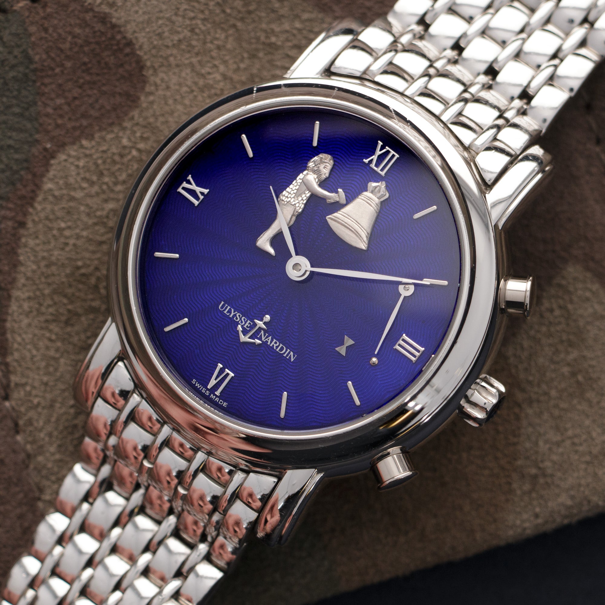Ulysse Nardin - Ulysse Nardin Platinum Hour Striker Watch Ref. 759-20 - The Keystone Watches